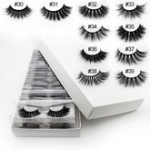 3D Mink Eyelashes Natural Wispy Bulk Wholesale by Home for Health and Beauty