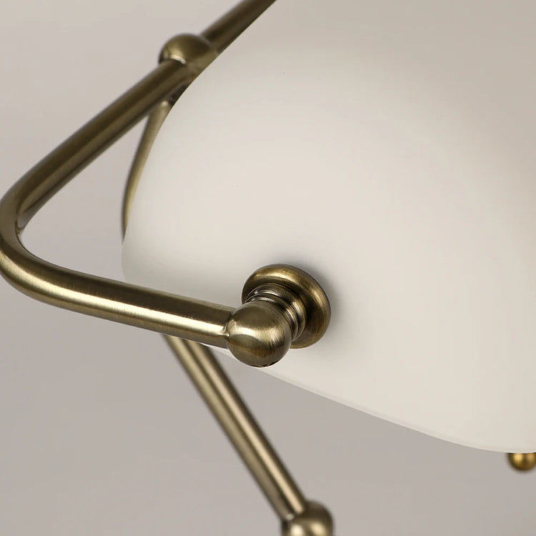 Desk lamp Table Light glass banker‘s lamp zipper switch for bedroom home stuy restaurant library office light night lamp by Home for Health and Beauty