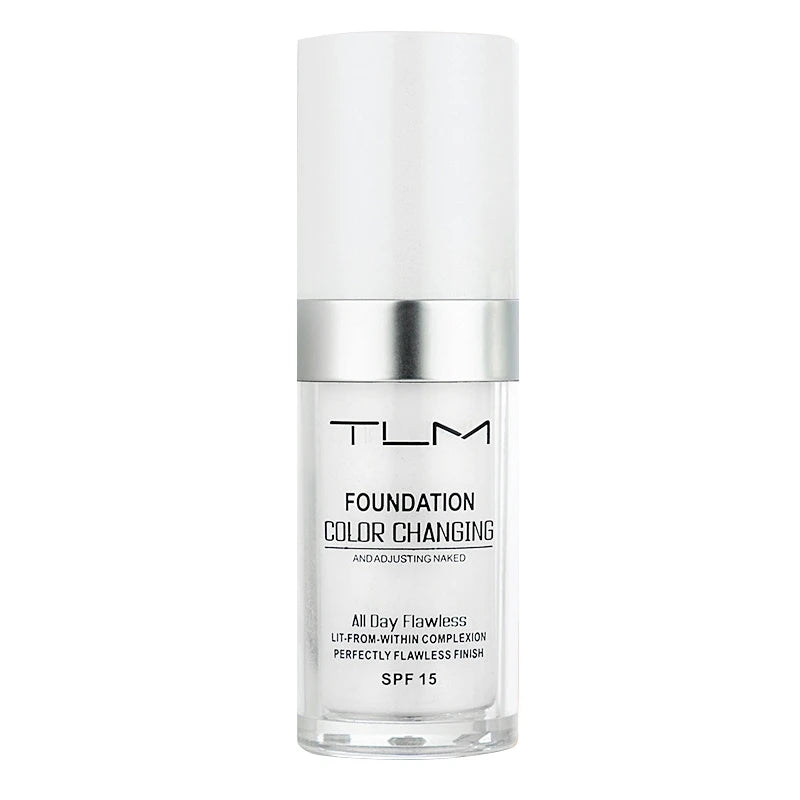 Magic Color Changing Foundation Oil-Control Face Cover Concealer Makeup Liquid Hydrating Long Lasting Tone Foundation by Home for Health and Beauty