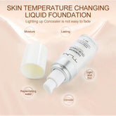 Magic Color Changing Foundation Oil-Control Face Cover Concealer Makeup Liquid Hydrating Long Lasting Tone Foundation by Home for Health and Beauty