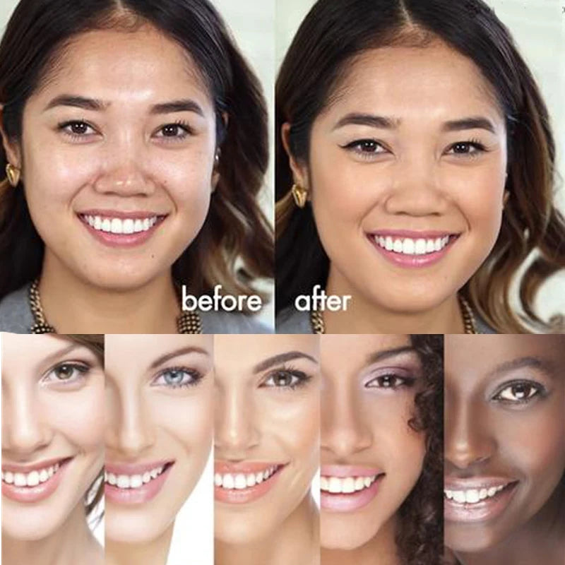 Magic Color Changing Foundation Oil-Control Face Cover Concealer Makeup Liquid Hydrating Long Lasting Tone Foundation by Home for Health and Beauty