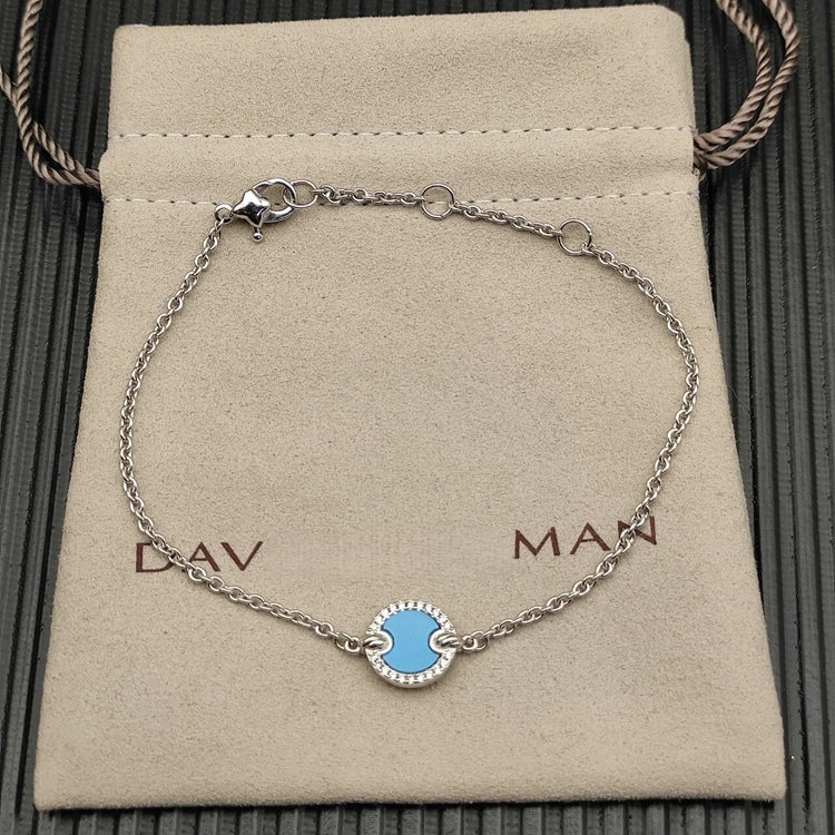 High-Quality Elegant and Simple Gold-Plated Round Bracelets and Necklaces Set by Home for Health and Beauty