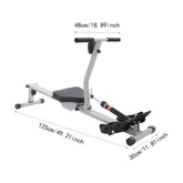Folding Rowing Machine With LED Display Screen For Home Gym by Home for Health and Beauty