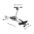 Folding Rowing Machine With LED Display Screen For Home Gym by Home for Health and Beauty