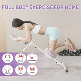 Ab Machine Workout Equipment Abdominal Trainer, Adjustable Abdominal Exercise Machine by Home for Health and Beauty