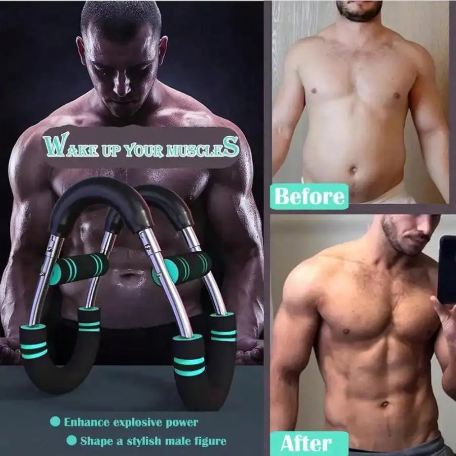 Adjustable Shaker Arm Trainer For Chest And Forearm Workout