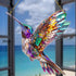 Hummingbird Sun Catcher Acrylic Window Decor For Garden by Home for Health and Beauty