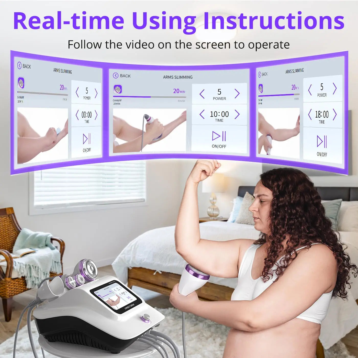 30K Ultrasound Body Shaping Massager