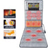 Electric Mat Kneading Vibrating Full Body Massager With Heating by Home for Health and Beauty