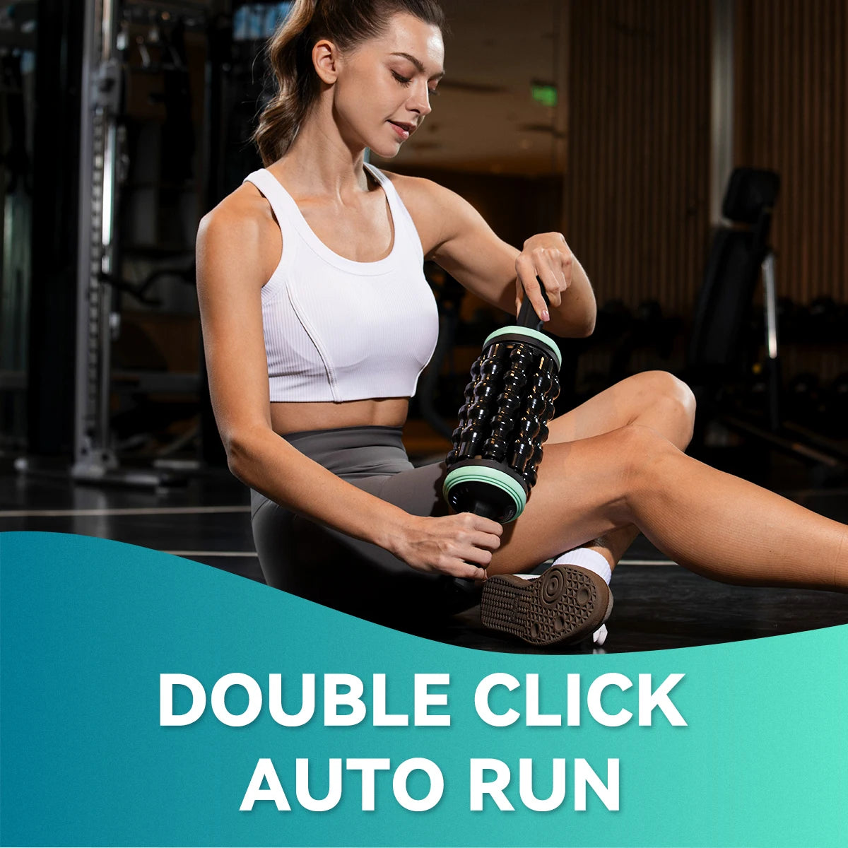 Rolling Percussion Massager 5 Speed Hand Held