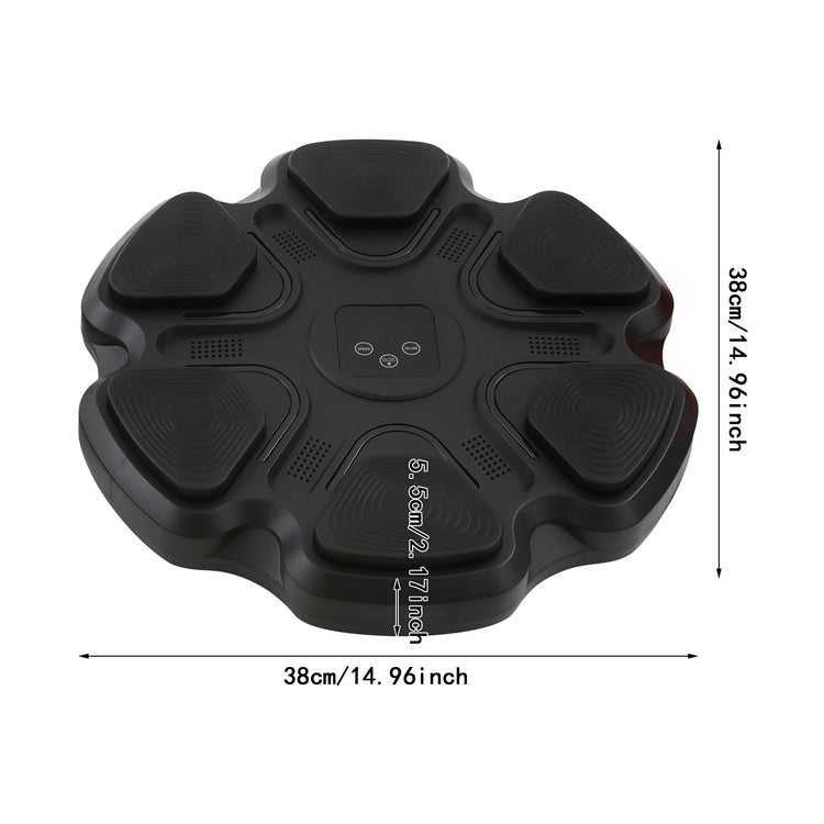 Hexagon Music Boxing Target With Dazzling Light, 9 Speed Settings And 9 Intensity Modes Smart Boxing Pad, Boxing Target Workout Machine For Adults, Children by Home for Health and Beauty