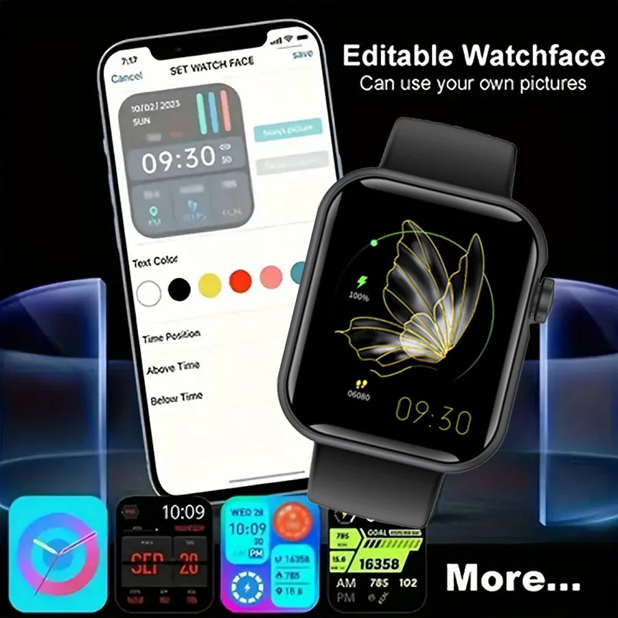Smart Watch, for Men and Women (Answering/Making Calls) Fitness Tracker, More than 120 Sports Modes, Sleep Monitoring, Pedometer by Home for Health and Beauty