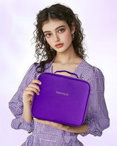 Makeup Bag With Mirror Lamp Travel Waterproof Cosmetic Case by Home for Health and Beauty