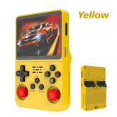 Retro Handheld Game Console Linux System 3.5 Inch 256G 128G R36S IPS Portable Pocket Player 64GB Video Gaming Kids Gifts by Home for Health and Beauty