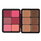 12 Color concealer Palette Matte Phosphor Outline Makeup Palette Cream foundation make-up Makeup Face Repair by Home for Health and Beauty