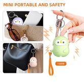 Personal Self Defense Alarm 130db Self Defense Siren Safety Alarm For Women Girl Personal Keychain Alarm With lighting by Home for Health and Beauty