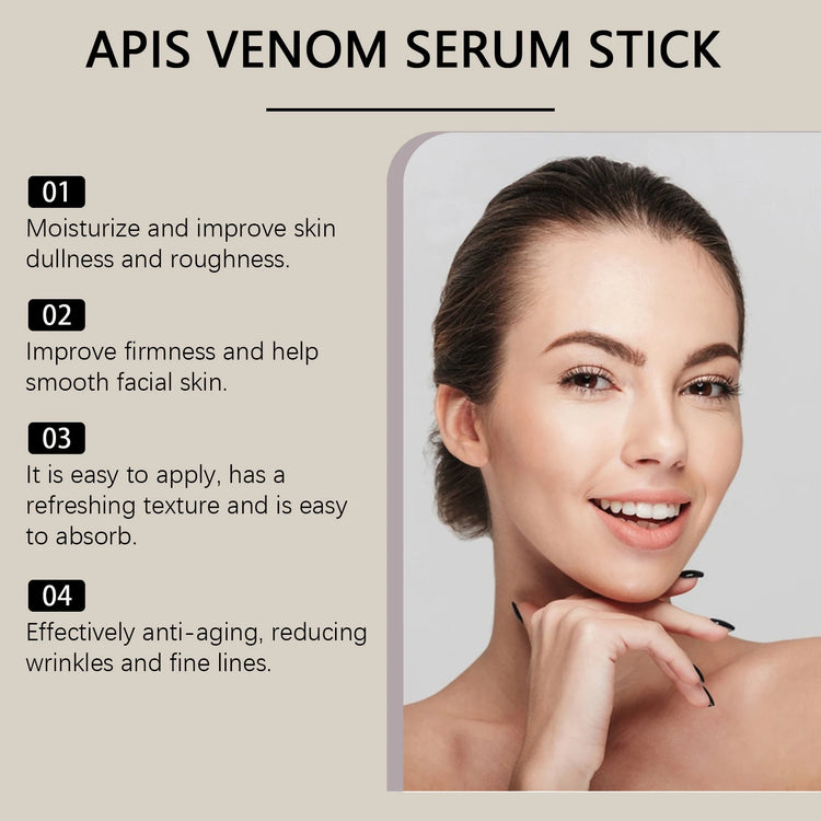 Bee Venom Serum Increase Elasticity Reduce Redness Firming Lifting Skin Care Stick Eliminates Wrinkles Improve Saggin Skin by Home for Health and Beauty