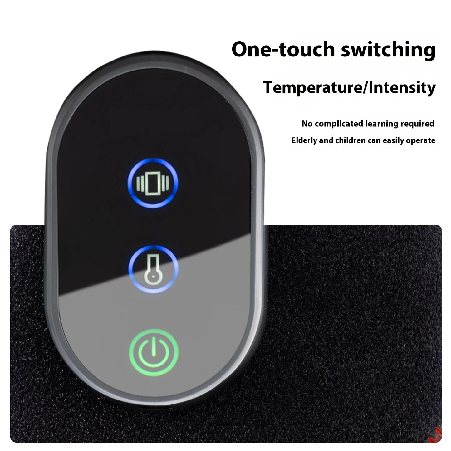 Rechargeable Ankle Massager With Intelligent Timing Sensor