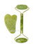 Natural Jade Roller Massager For Face, Body, Back Gua Sha by Home for Health and Beauty