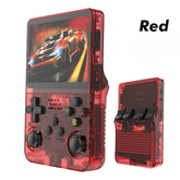 Retro Handheld Game Console Linux System 3.5 Inch 256G 128G R36S IPS Portable Pocket Player 64GB Video Gaming Kids Gifts by Home for Health and Beauty