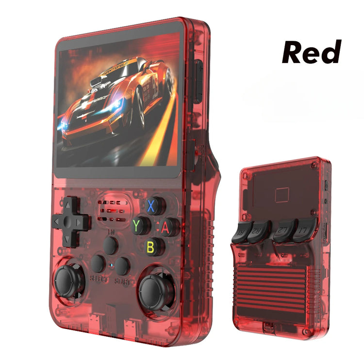 Retro Handheld Game Console Linux System 3.5 Inch 256G 128G R36S IPS Portable Pocket Player 64GB Video Gaming Kids Gifts by Home for Health and Beauty