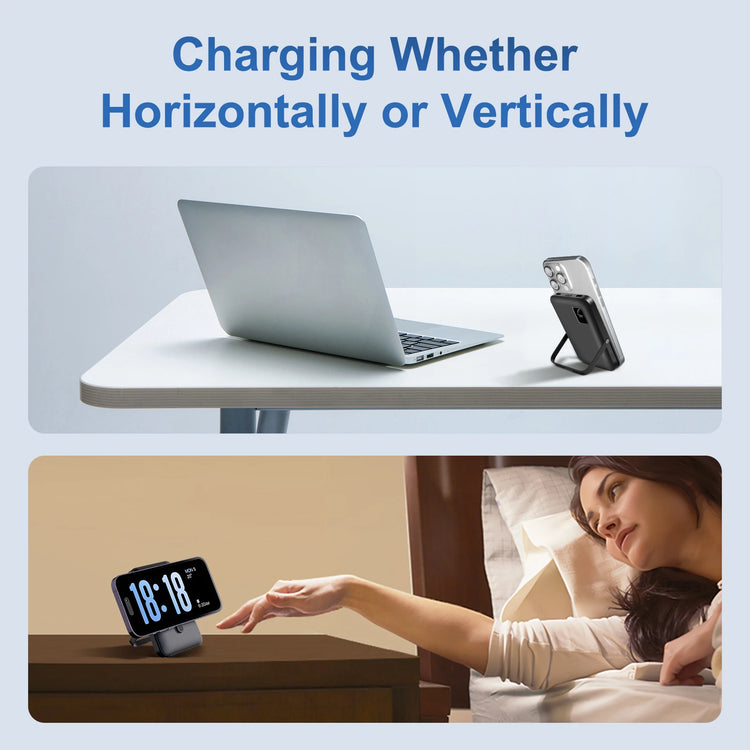 Magnetic 10000mAh Wireless Power Bank iPhone 15 14 13 12 by Home for Health and Beauty