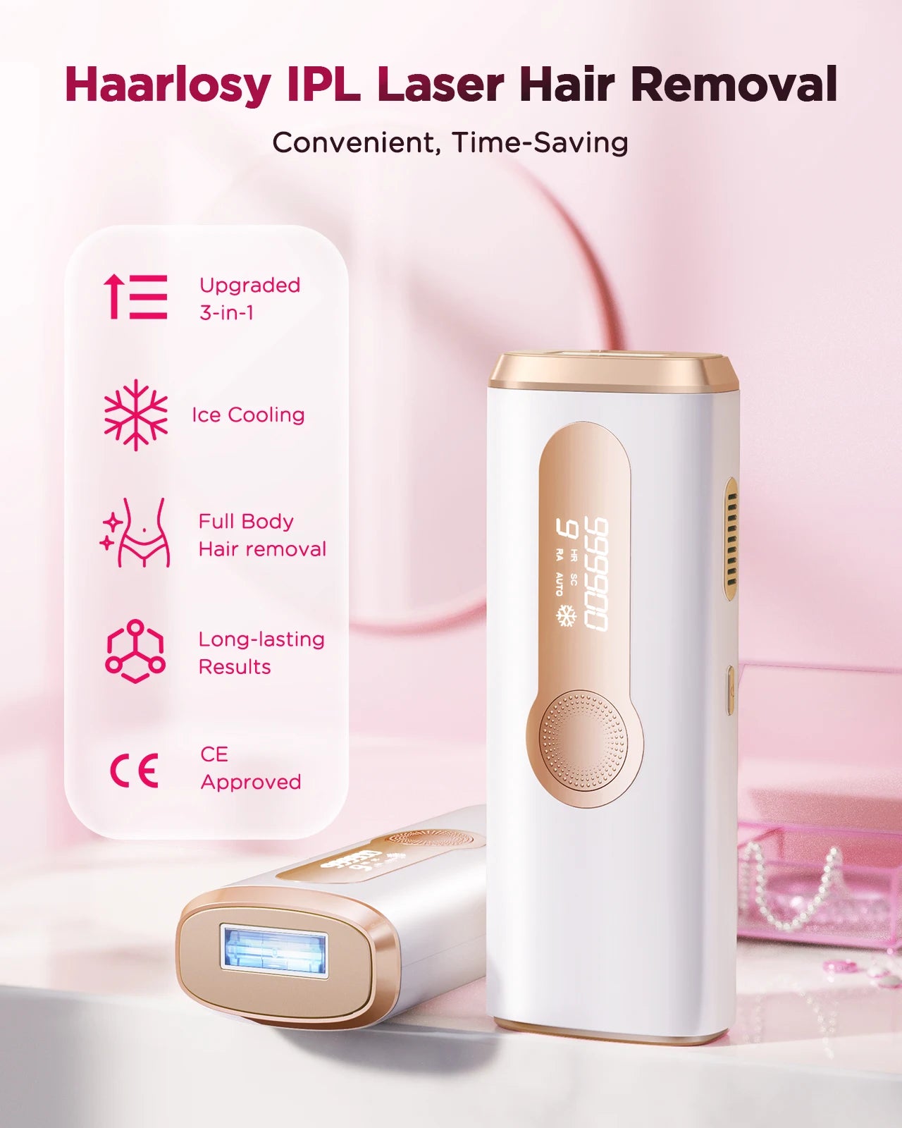 IPL Hair Removal Epilator Laser Permanent Painless Machine