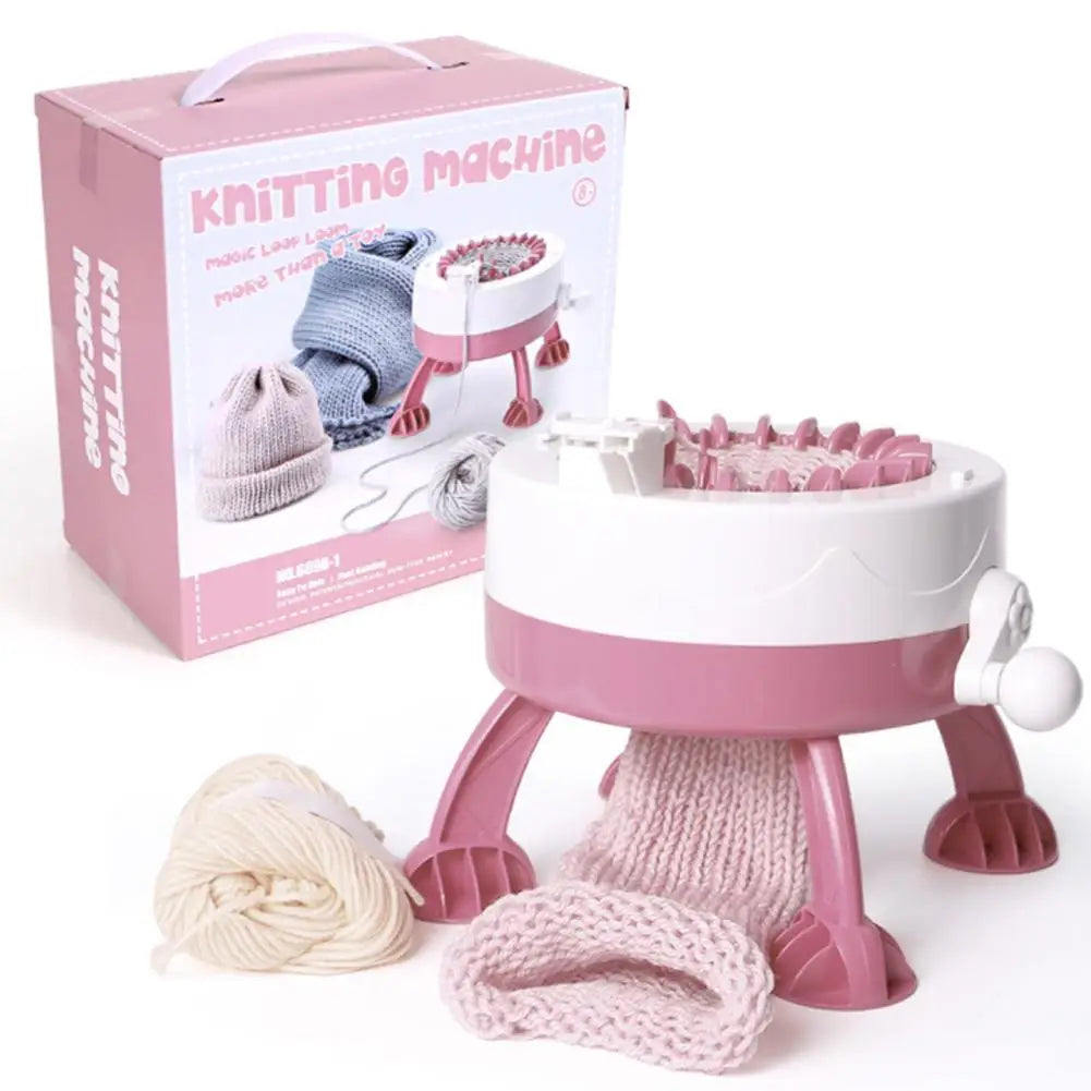 DIY Plastic Hand Knitting Machine Kit For Kids Hign-concerned