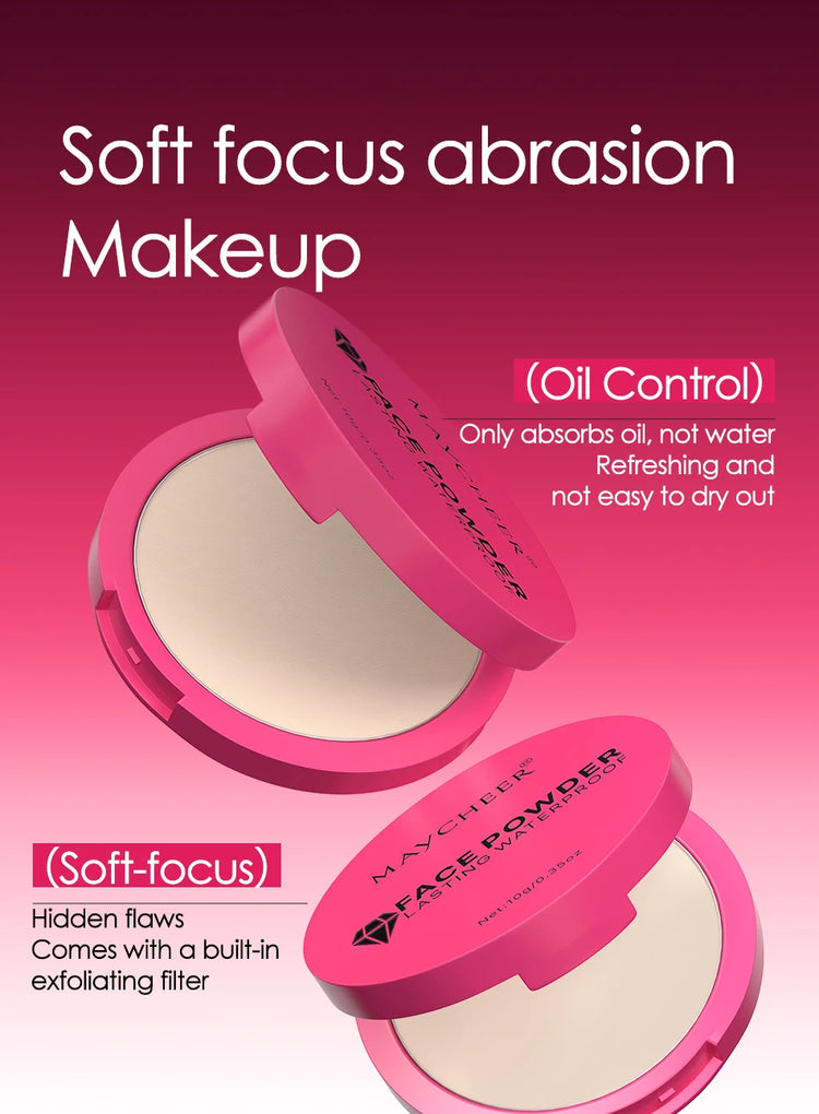 5-color matte setting powder, controls oil, moisturizes, and is long-lasting and waterproof, creating a natural makeup look. by Home for Health and Beauty