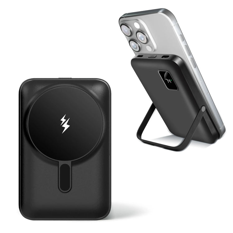 Magnetic 10000mAh Wireless Power Bank iPhone 15 14 13 12 by Home for Health and Beauty
