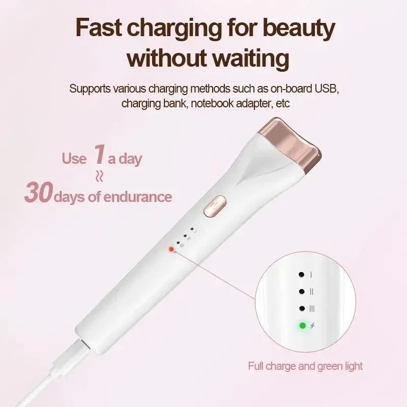 Electric Heated Eyelash Curler 3 Modes Portable Rechargeable