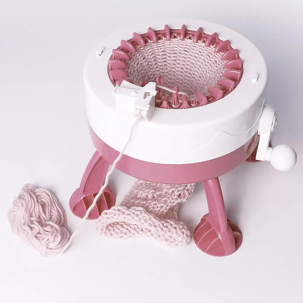 DIY Plastic Hand Knitting Machine Kit For Kids Hign-concerned