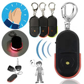 Anti-Lost Alarm Key Finder Locator Tracker Keychain Whistle Sound Smart Flashing Beeping With LED Light Anti Lost Keyring Finder by Home for Health and Beauty
