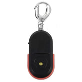 Anti-Lost Alarm Key Finder Locator Tracker Keychain Whistle Sound Smart Flashing Beeping With LED Light Anti Lost Keyring Finder by Home for Health and Beauty