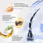 EELHOE 30ml Copper Peptide Hair Serum Strengthening Hair Roots Repair Hairs Damage Essence Nourish Smoother Hair Loss Growth Oil by Home for Health and Beauty