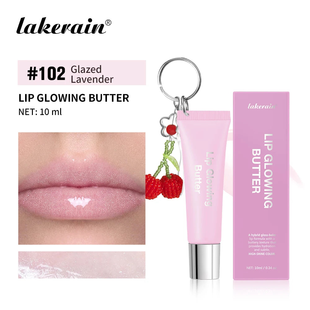 Moisturizing Lip Balm Lip Gloss Long Lasting Butter Pink Nourishing Makeup Care Hydrating Glowing Shine Lipstick Korean Cosmetic by Home for Health and Beauty