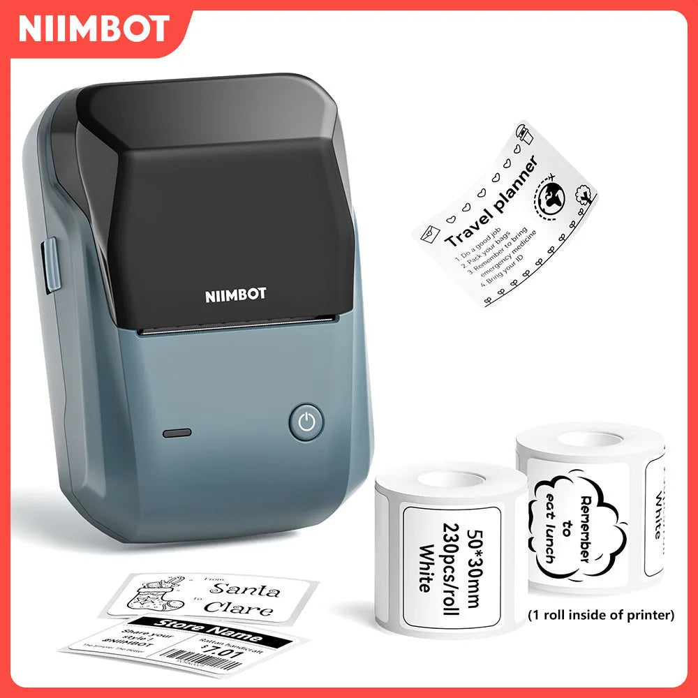 Bluetooth Portable Thermal Label Printer For Packaging
