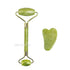 Natural Jade Roller Massager For Face, Body, Back Gua Sha by Home for Health and Beauty