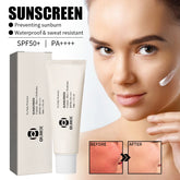 Ouhoe SPF 50 Face Sunscreen Probiotic Brightening Cream by Home for Health and Beauty