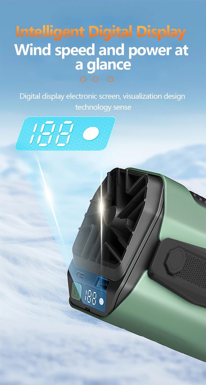 Portable Waist Fan 10000mAh with Power Bank LED Lighting Hanging Neck Fan 5 Speed Strong Airflow Cooling Fan for Outdoor Working by Home for Health and Beauty