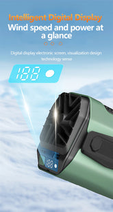 Portable Waist Fan 10000mAh with Power Bank LED Lighting Hanging Neck Fan 5 Speed Strong Airflow Cooling Fan for Outdoor Working by Home for Health and Beauty