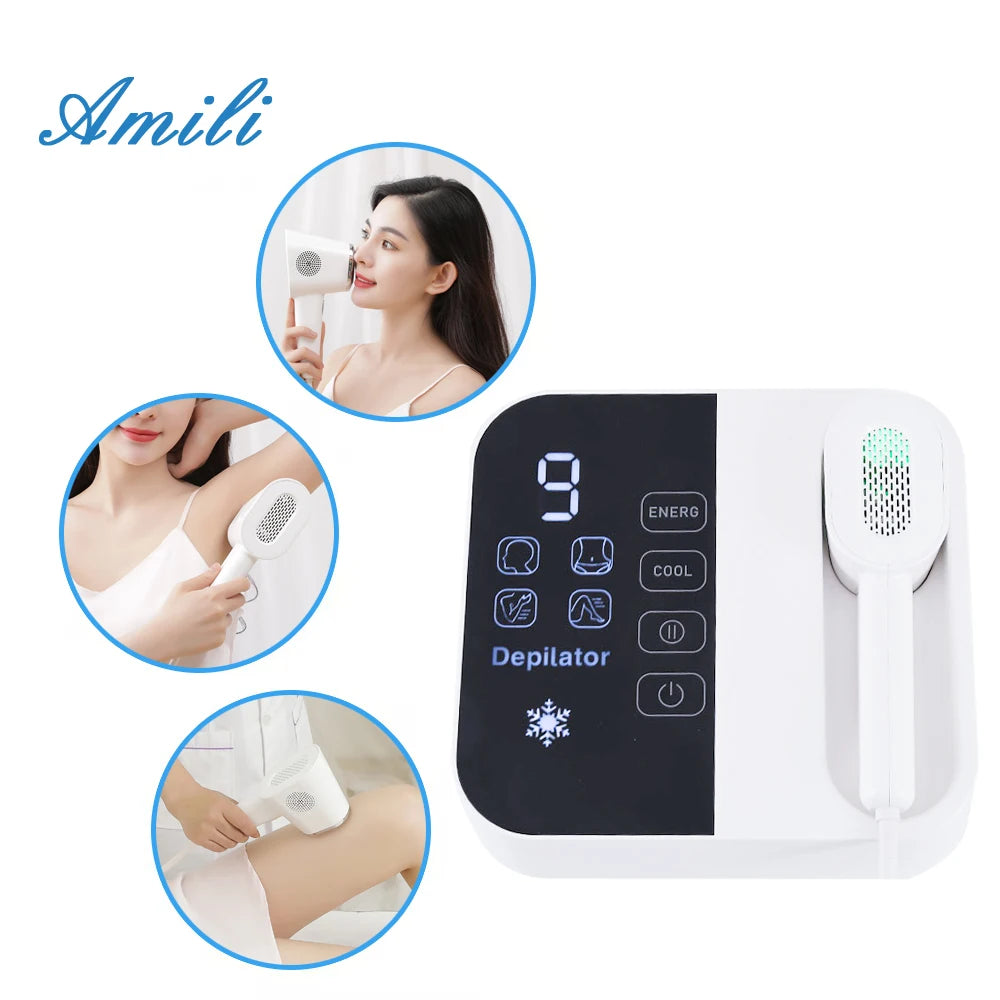 IPL Laser Hair Removal Device With Cooling System by Home for Health and Beauty