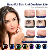 7 Colors LED Photon Machine Foldable Skin Care Equipment Skin Rejuvenation Light Facial Body Beauty Machines For Skin Care by Home for Health and Beauty
