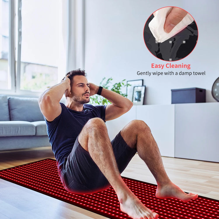 Electronic LED Light Therapy Mat For Whole Body Relaxation And Recovery by Home for Health and Beauty