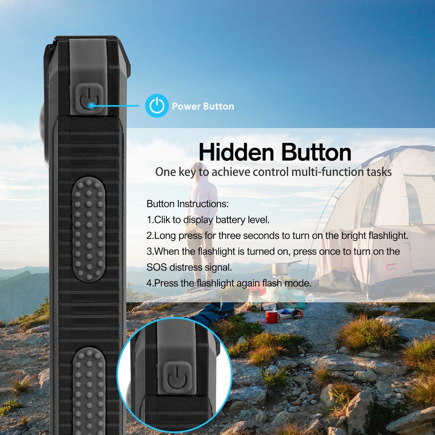 Solar Power Bank Portable Dual 30000mAh 5V USB Ports 2 LED Light Flashlight Fast Charging for iPhone Samsung Tablets by Home for Health and Beauty
