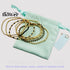 Waterproof Charm Beads Stackable Bracelets Bangles Fashion Fine Jewelry Gift For Women Anniversary Birthday by Home for Health and Beauty