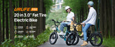 Electric Bike | Removable Battery, 28MPH, 20&