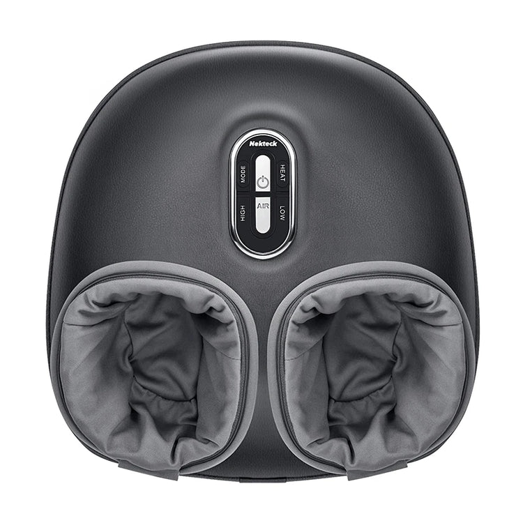 Foot Massager Electric Heating Therapy Air Compression Shiatsu by Home for Health and Beauty