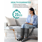 Leg Massager Calf Wrap Air Compression Massage by Home for Health and Beauty