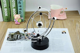 Galaxy Universe Celestial Swinger Magnetic Rotating Earth Perpetual Motion Device Electric Chaos Pendulum Science Decor living room decoration desk decoration adornos para casa desk decoration home accessories by Home for Health and Beauty
